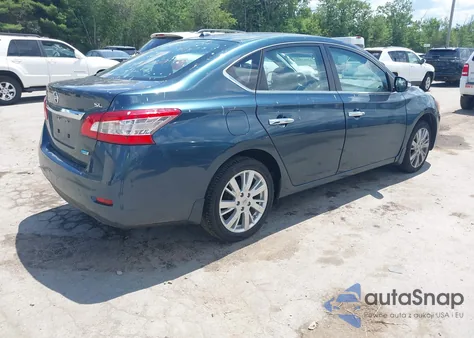 2014 Nissan Sentra Sl из США, поврежденный, VIN 3N1AB7AP4EY324071
